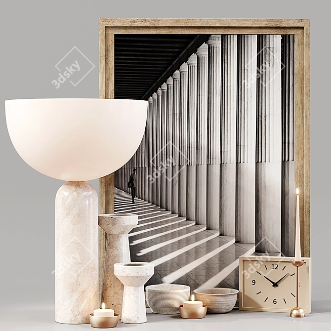 Elegant Decor Set 052: High-Quality & Detailed 3D model image 4