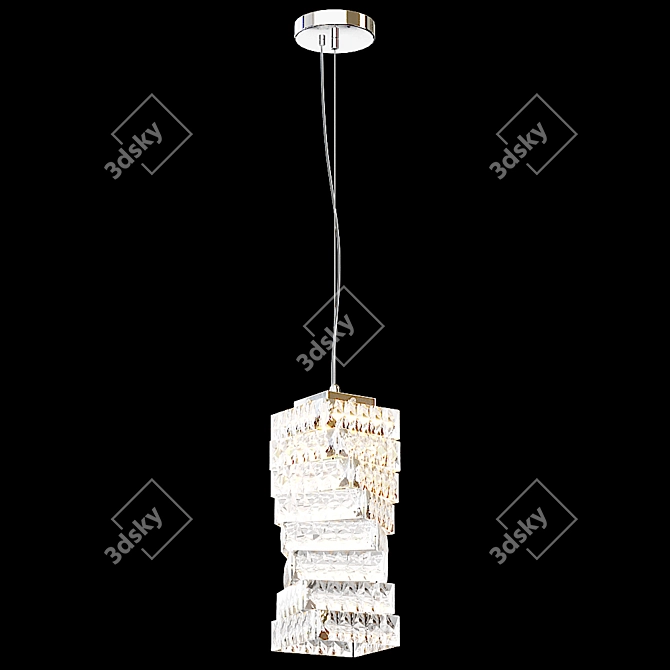 Elegant Care Pendant Lamp 3D model image 3