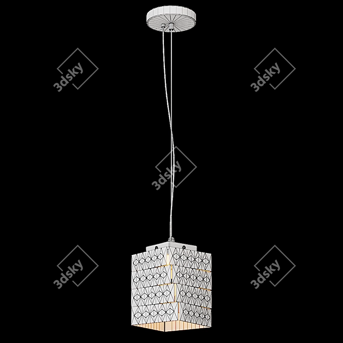 Elegant Care Pendant Lamp 3D model image 4