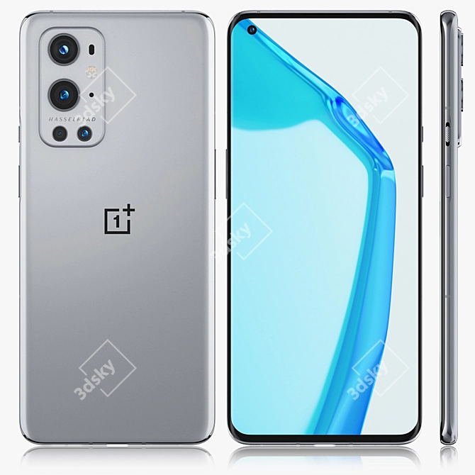 Advanced OnePlus 9 Pro: Stunning Renders 3D model image 1