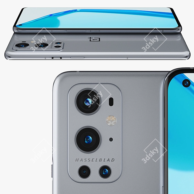 Advanced OnePlus 9 Pro: Stunning Renders 3D model image 4