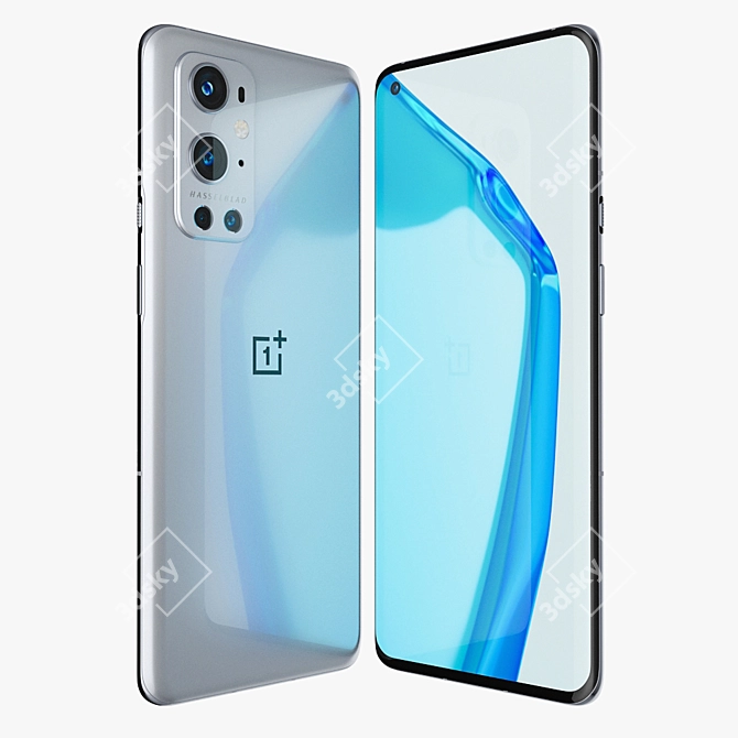 Advanced OnePlus 9 Pro: Stunning Renders 3D model image 6