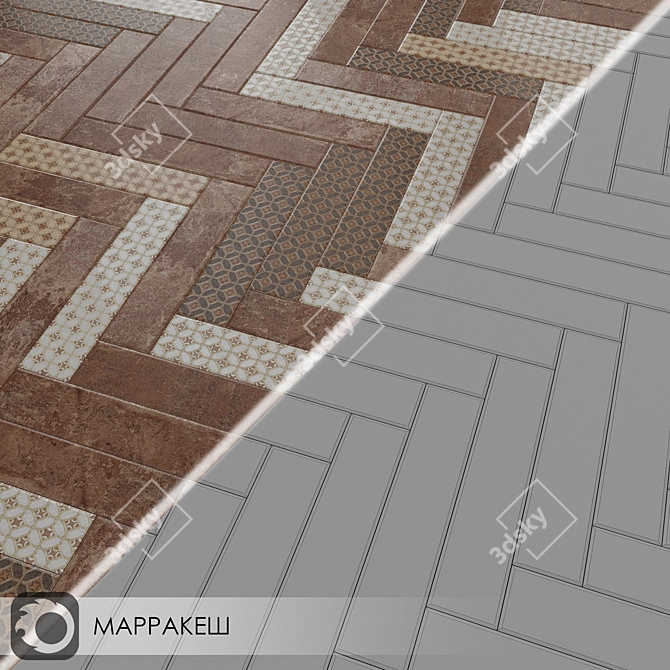 Marazzi Marrakech Ceramic Tiles 3D model image 3