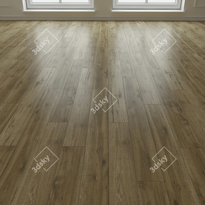 Versatile Laminate Flooring 3D model image 3