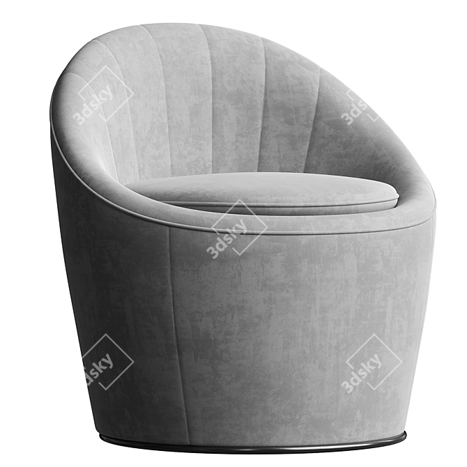 Monroe: Stylish Armchair by Essential Home 3D model image 1