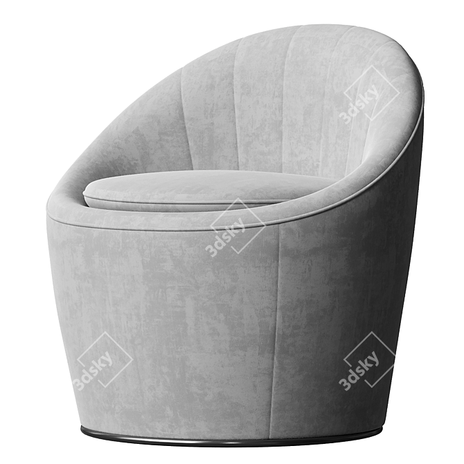 Monroe: Stylish Armchair by Essential Home 3D model image 2