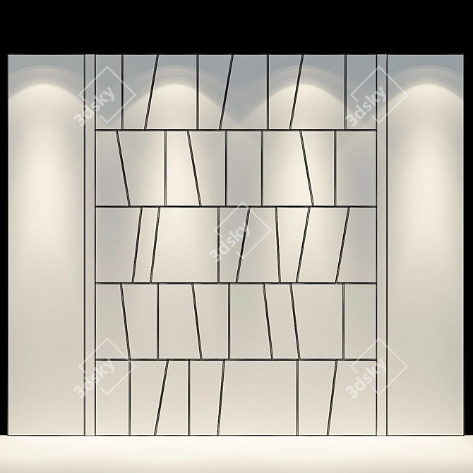 Versatile Wall Panel 74 3D model image 2