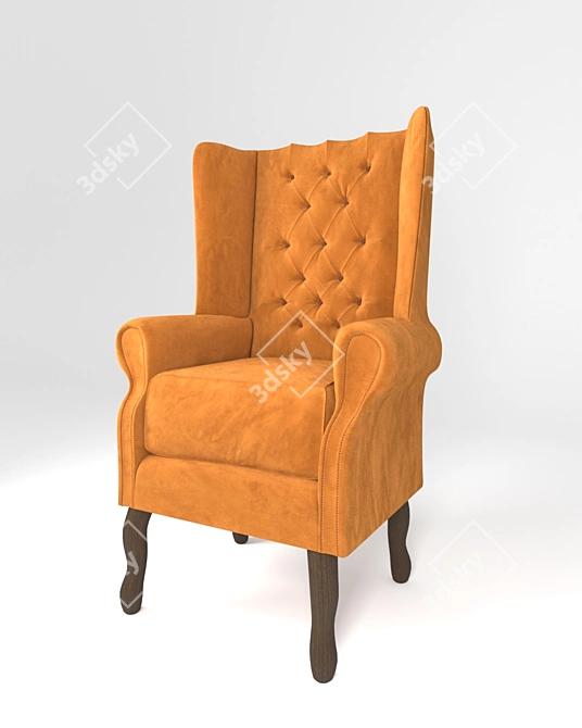 Polys 901 026 Verts 454 208 Armchair 3D model image 1