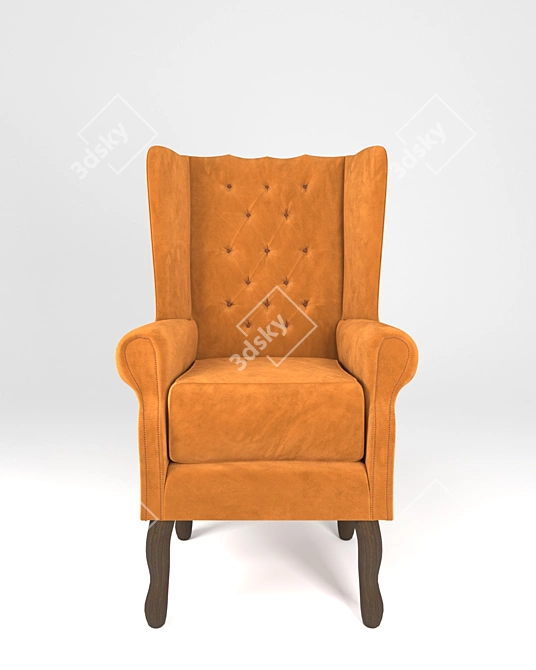 Polys 901 026 Verts 454 208 Armchair 3D model image 2