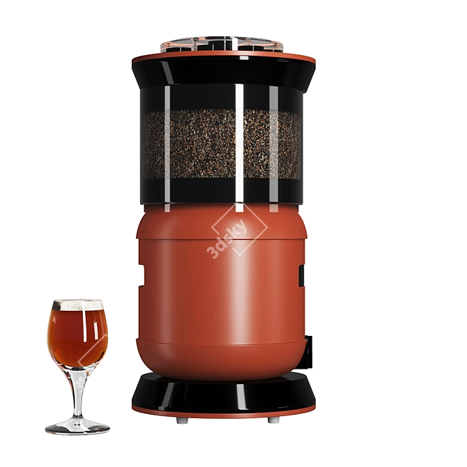 Craft Pro Mini Brew: Automated Beer Machine 3D model image 3