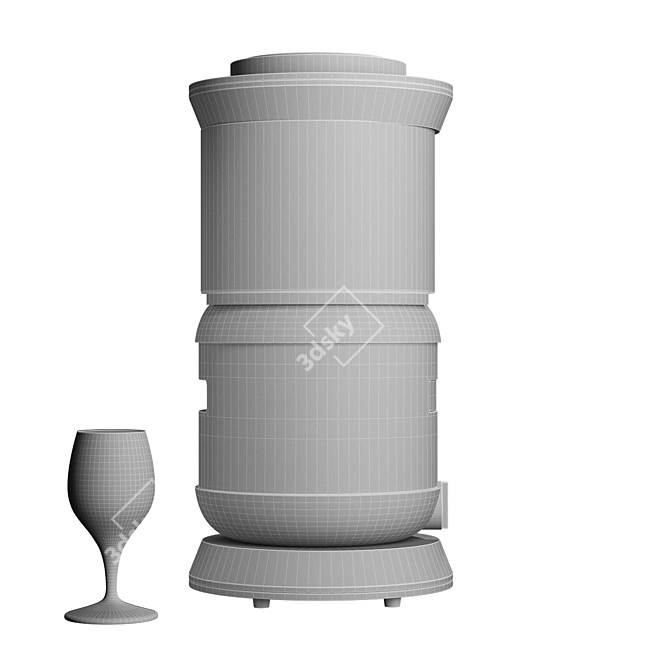 Craft Pro Mini Brew: Automated Beer Machine 3D model image 5