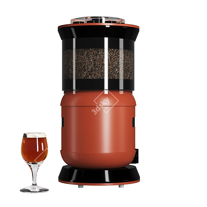 Craft Pro Mini Brew: Automated Beer Machine 3D model image 6