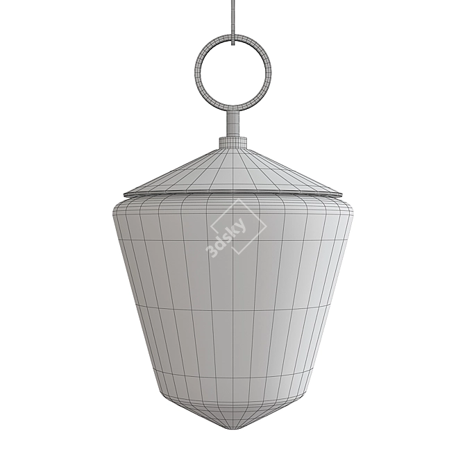 Elegant Greene Pendant Light 3D model image 3