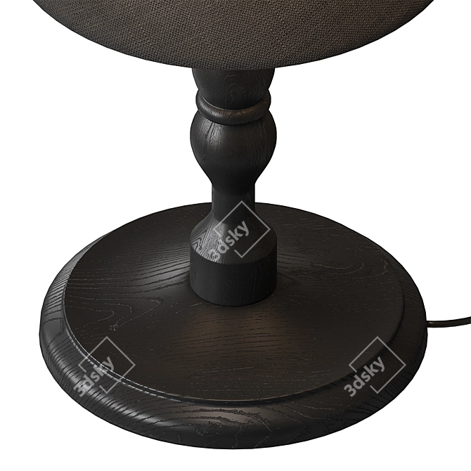 Sleek KINNAHULT Table Lamp 3D model image 4