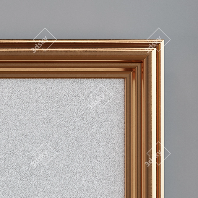 Modern Style Abstract Picture Frame Set 3D model image 6