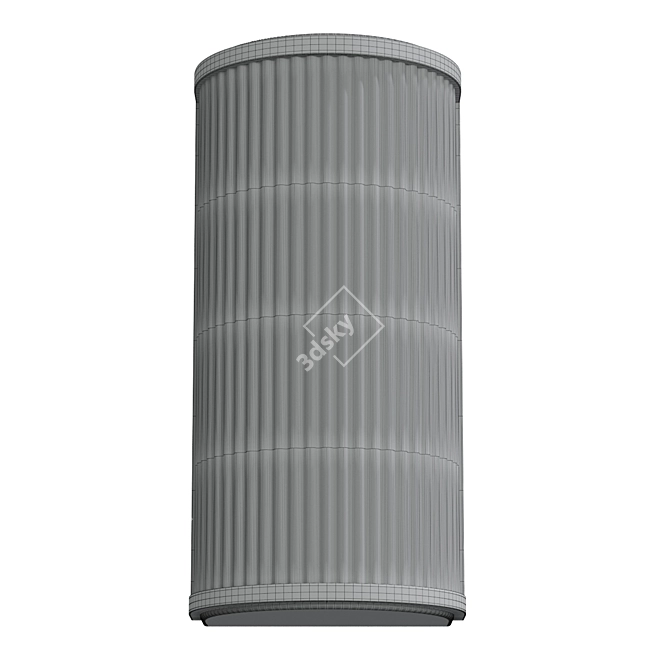 Monza Classic Wall Light 3D model image 2