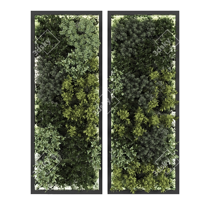 Polys 412671 Vertical Garden 3D model image 1