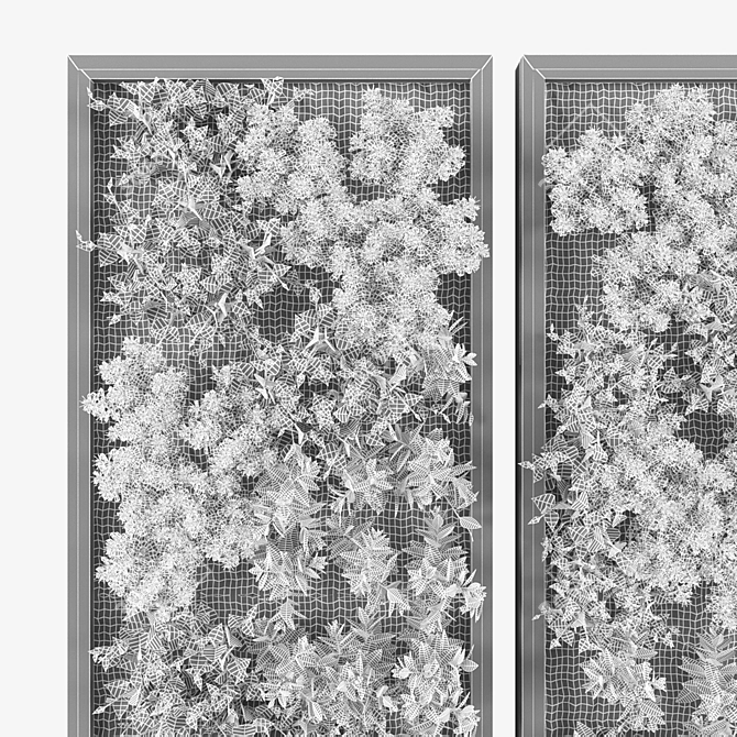 Polys 412671 Vertical Garden 3D model image 3