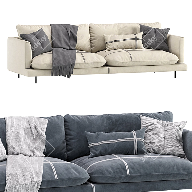 Lema Cloud 2013 Modern Sofa 3D model image 4