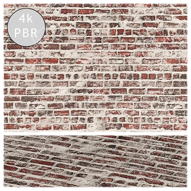  Painted Brick Textures 3D model image 1