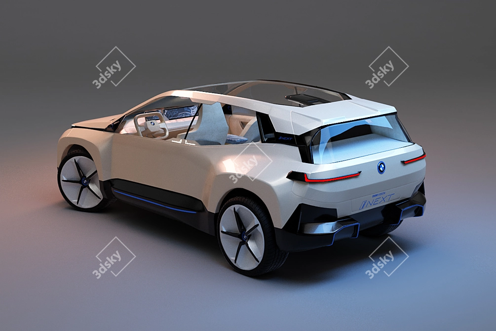 Title: Next-Gen BMW iNext: Exquisite Design 3D model image 2