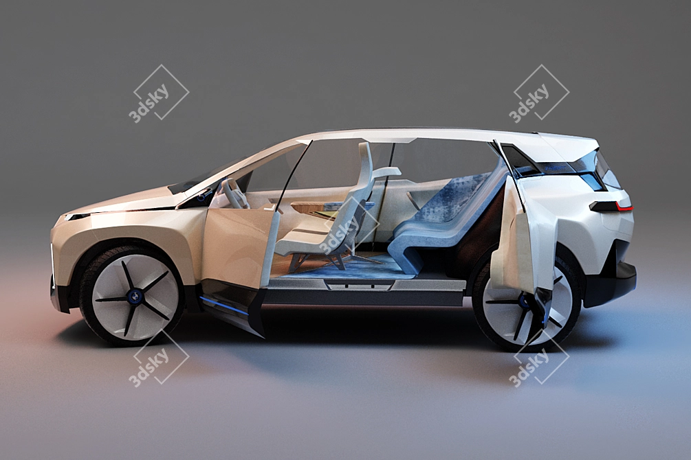 Title: Next-Gen BMW iNext: Exquisite Design 3D model image 3