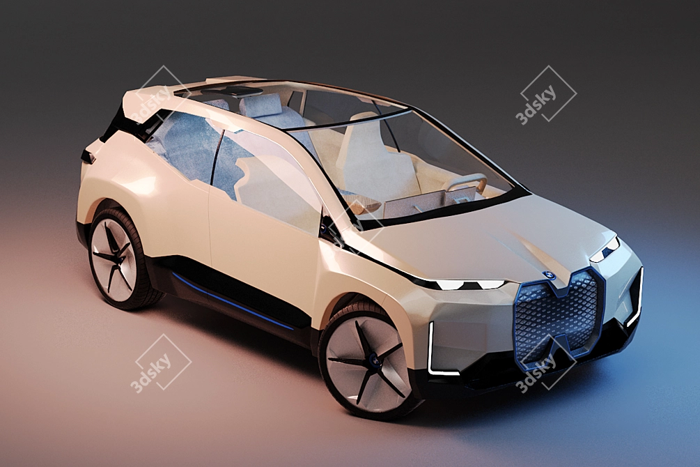 Title: Next-Gen BMW iNext: Exquisite Design 3D model image 4