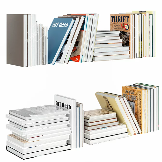 Ultimate Book Collection: Model Parts, Units, Polys & More 3D model image 4