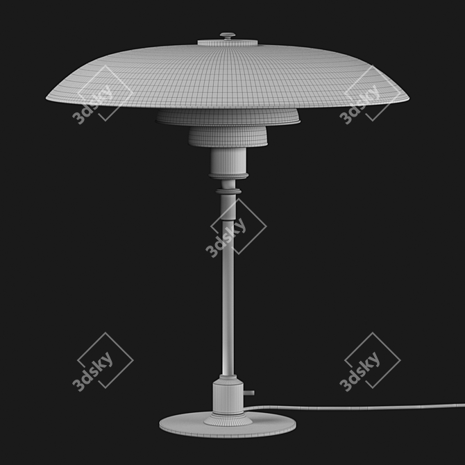 PH 53 Table Lamp: Timeless Elegance 3D model image 2