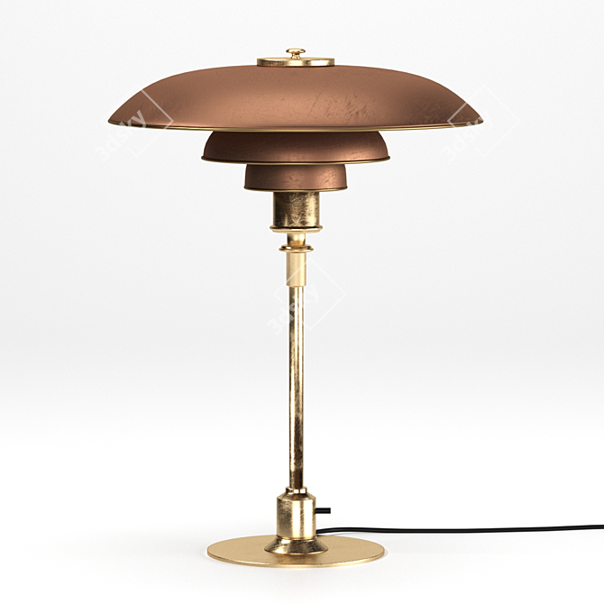 Timeless Table Lamp by Poul Henningsen 3D model image 3