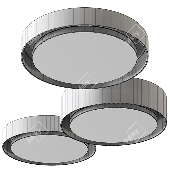 Amigo Ceiling Lamp: Modern Illumination by Santa & Cole 3D model image 2