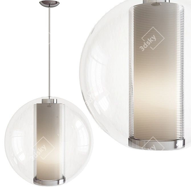 Modern Illumination: Bel Occhio Pendant Light 3D model image 1