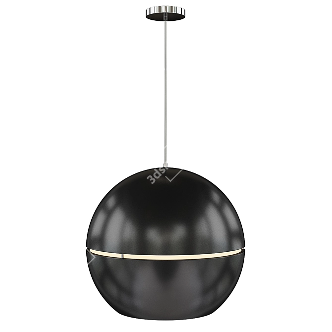 Lucas Pendant Light: Stylish Illumination for Modern Spaces 3D model image 1