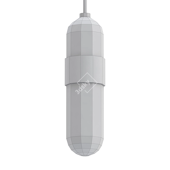 Elegant Emilia Pendant Light 3D model image 2