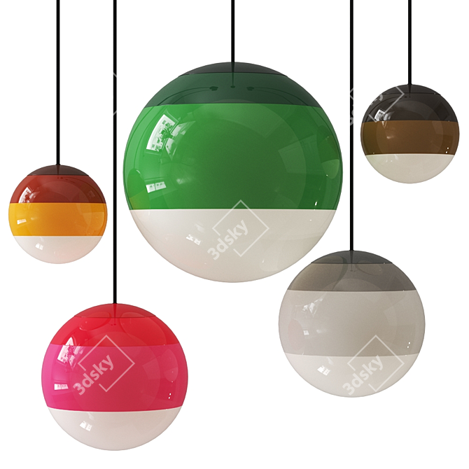 Marset Dipping Light Suspension Lamp 3D model image 1