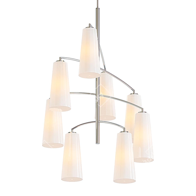 Feiss Coddington 8 Light Pendant 3D model image 1