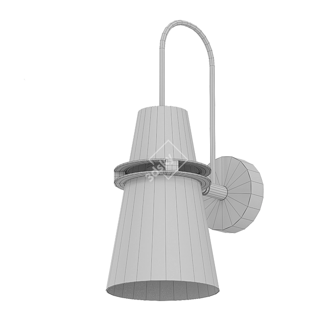 Merna Macaron Wall Lamp 3D model image 2