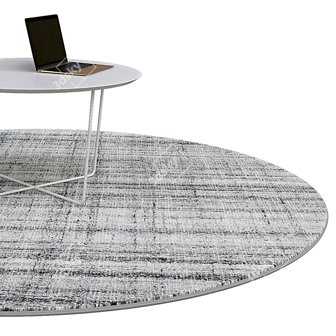 Elegant Circle Rugs | No. 240 3D model image 2