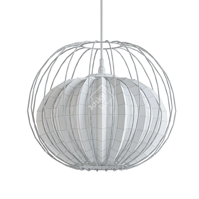 Emilia Cage Pendant Light 3D model image 2