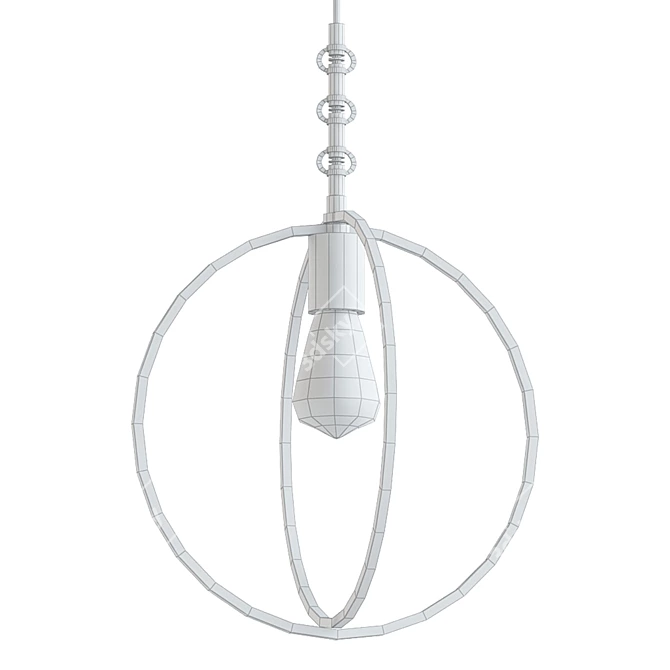 Wendy Umanoff Hickey Orb Pendant 3D model image 2