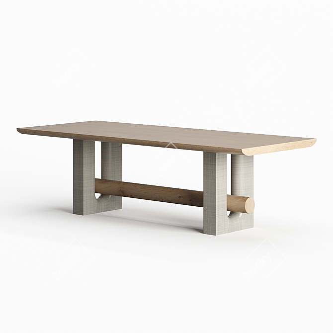 Illusory Elegance Mirage Table 3D model image 1