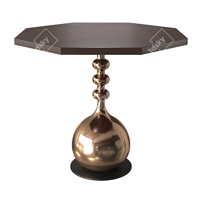 Elegant Bauble Table: Modern Design 3D model image 1