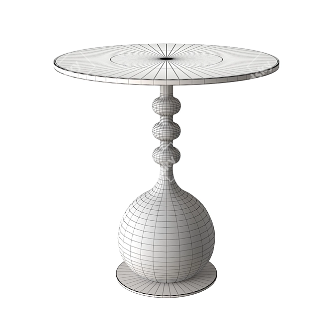 Elegant Bauble Table: Modern Design 3D model image 3