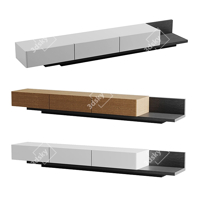 Elegant Modern TV Unit

Description translation (from Russian): Роскошный и изысканный телевизион 3D model image 1