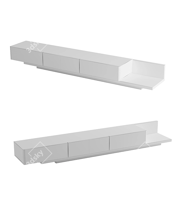 Elegant Modern TV Unit

Description translation (from Russian): Роскошный и изысканный телевизион 3D model image 2