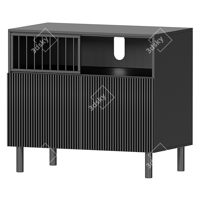 Pilpao Vanity Unit: Stylish and Functional 3D model image 2