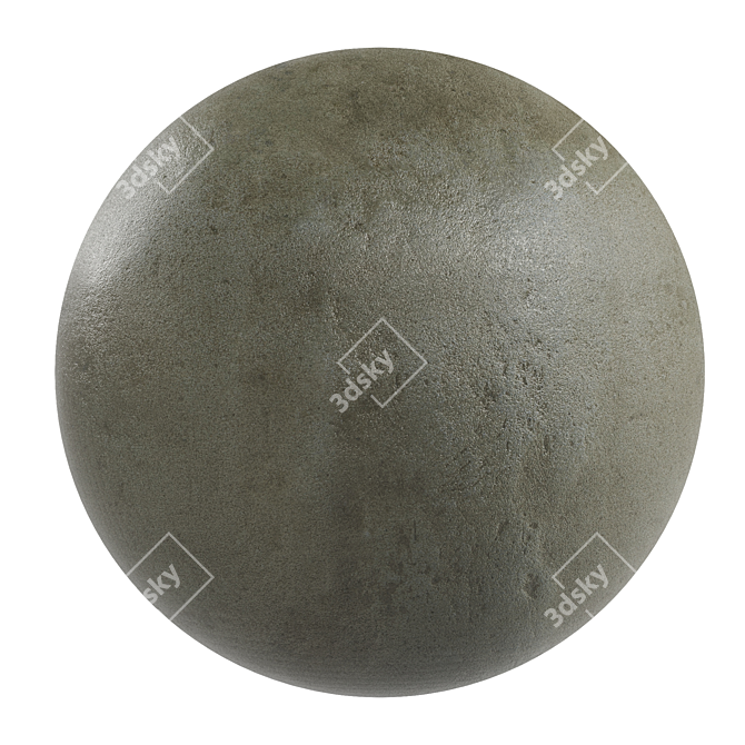 Anthracite Rectified Varnish: High-Quality PBR Material 3D model image 1