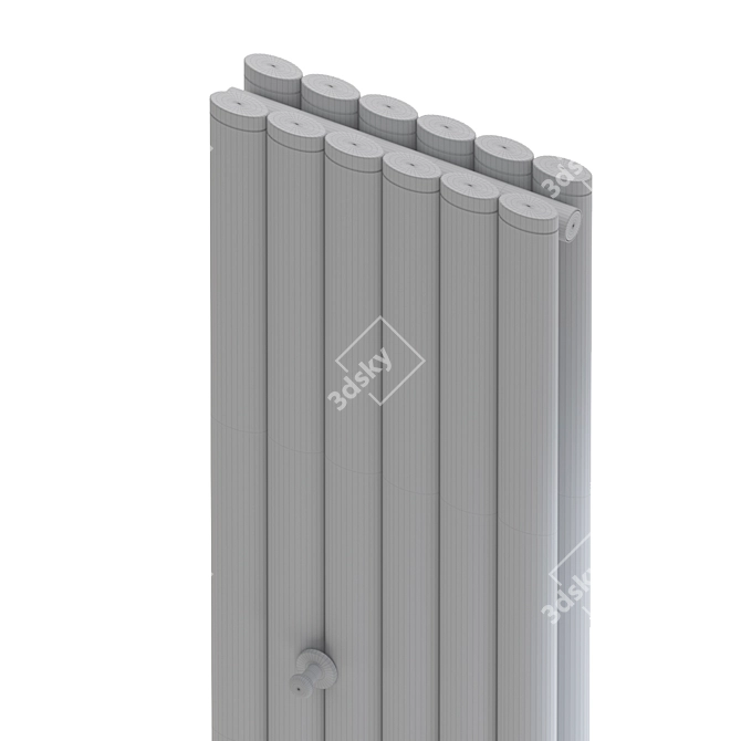 Essence-C Radiator: Elegant Heating Solution 3D model image 6