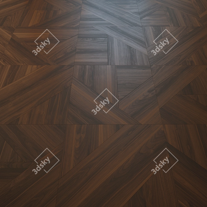 Tribeca Flat Geometric Flooring 3D model image 2