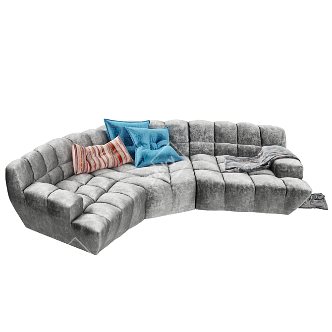 Cloud 7: Stylish Modern Modular Sofa 3D model image 1